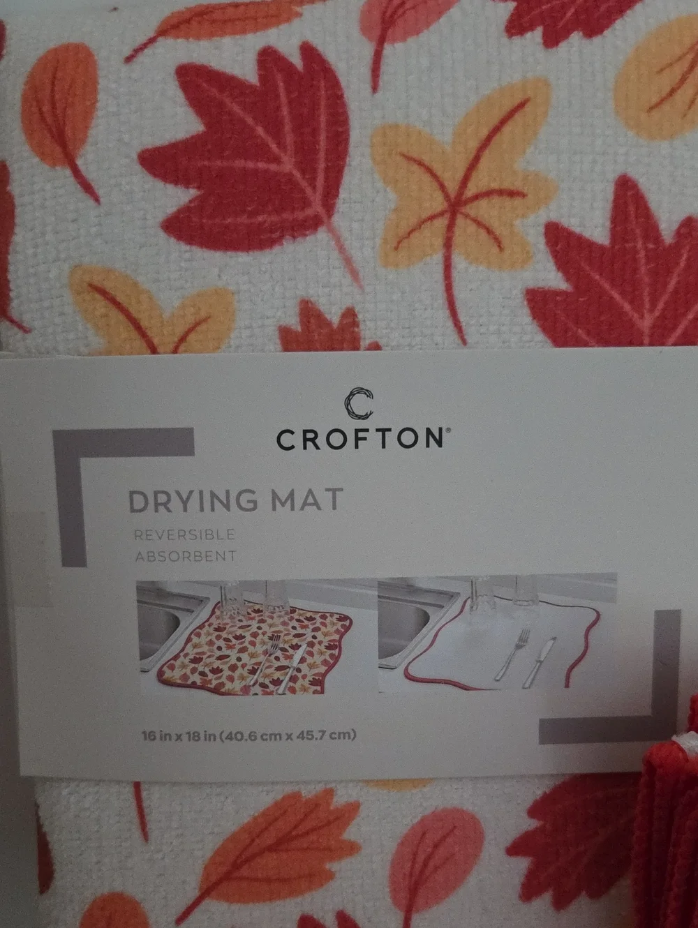 Crofton Fall Theme Kitchen 4 Piece Set NWT